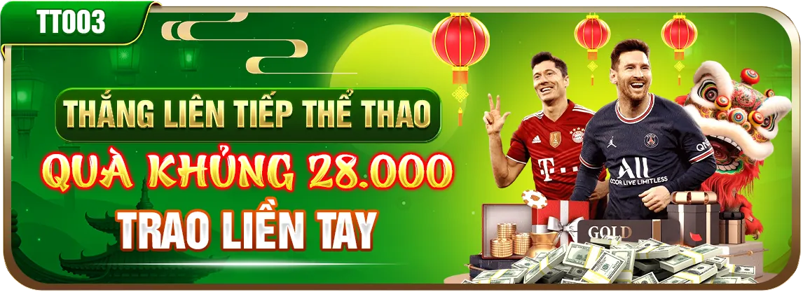 Banner quảng cáo các chương trình khuyến mãi và ưu đãi hấp dẫn tại sv368 casino